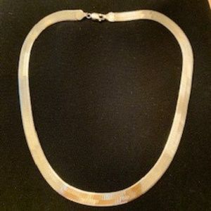 Sterling Silver Flat Chain